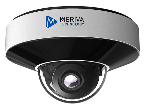Cámara IP Tipo Domo Meriva MFD-EB600F de 6MP (3296 x 1856), Lente de 2.8mm, IR hasta 20m, IP67, Color Blanco.