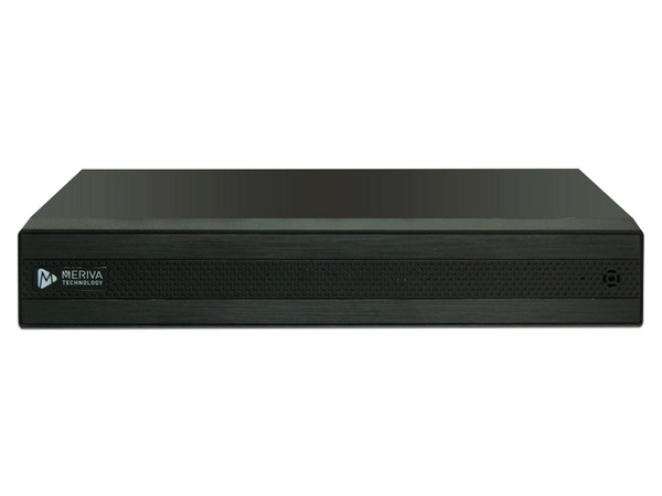 NVR Meriva Technology MNVR-1788-8P de 8 Canales IP, Soporta Grabación de Hasta 8MP, Video Soporta hasta 10TB (Disco No Incluido), Color Negro.