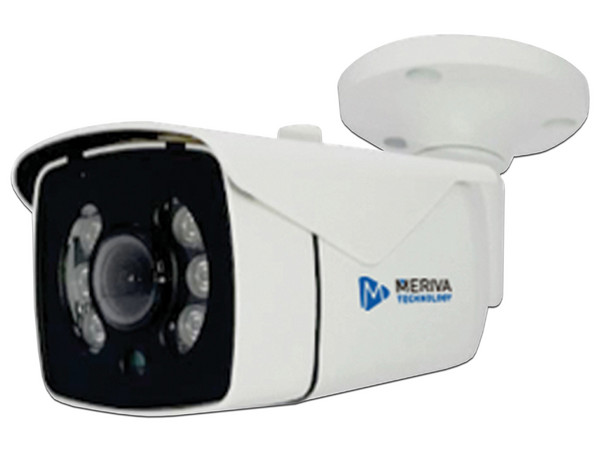 Cámara Meriva MSC-2230WA de 2MP (1920 x 1080), Lente de 2.3mm, IR hasta 25m, IP66, Color Blanco.