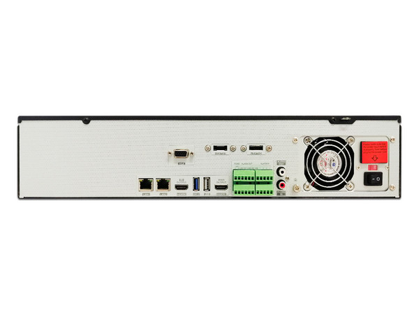 NVR Meriva Technology MVMS-8164 de 64 Canales, VMS, HDMI, H.265, Soporta hasta 8 Discos Duros (No Incluidos), Color Negro.