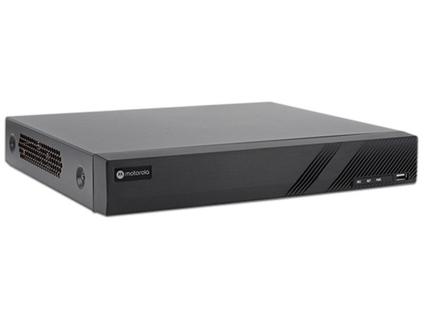 DVR Motorola MTD081F0012 de 8 Canales y 4 canales IP adicionales, Soporta TVI/CVI/AHD/CVBS, Resolución de hasta 5MP, 1 Puerto SATA (No incluye disco duro).