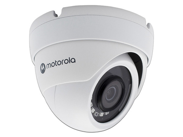 Cámara de Vigilancia Motorola Tipo Domo con Lente Fijo, IR hasta 20m, 1080P, 2MP, IP66.