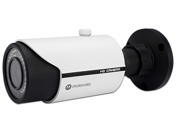 Cámara de Vigilancia Motorola Tipo Bullet con Lente Varifocal Motorizado, IR hasta 40m, 5MP, IP66.