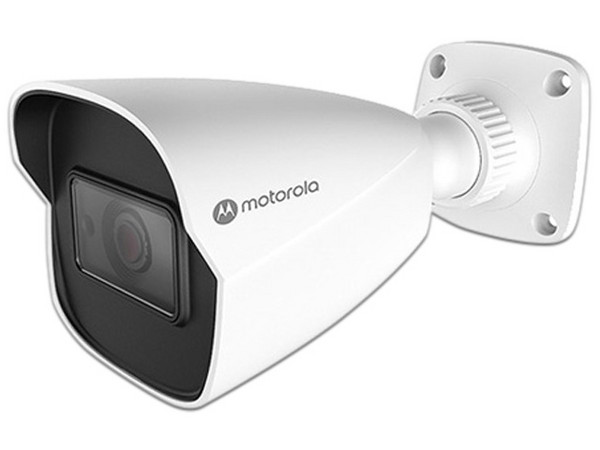 Cámara de Vigilancia IP Tipo Bala Motorola MTIBM045701 de 5MP (2592 X 1944) IR Hasta 40m, PoE, IP67.