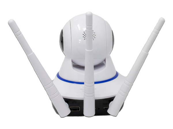 Cámara IP Necnon  NIPCAM-1 LITE de 2 MP (1080p), Micrófono Incorporado, Alarma de Pánico, Color Blanco.
