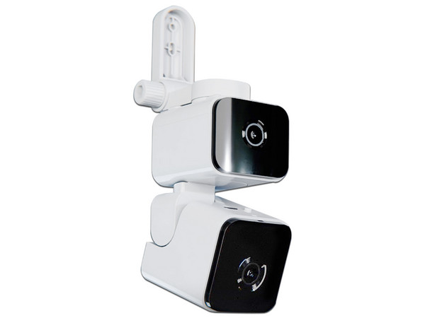 Cámara PTZ de Doble Lente Nexxt Solutions NHC-IP30DL de 3MP (2304 x 1296), Lente de 4 mm, IR hasta 10m, Wi-Fi, IP20. Color Blanco.