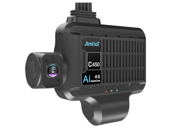 Cámara Dual JIMIIOT JC450, Grabación simultánea de 4-5 canales, Wi-Fi, Resolución 720p. Color Negro.