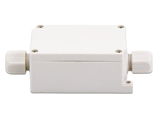 Caja de Conexión Exterior PRECISION PST-TJ6P con Conexión Lateral para 6 Líneas (doble tornillo). Incluye Glándulas.
