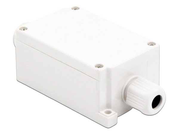 Caja de Conexión Exterior PRECISION PST-TJ6P con Conexión Lateral para 6 Líneas (doble tornillo). Incluye Glándulas.