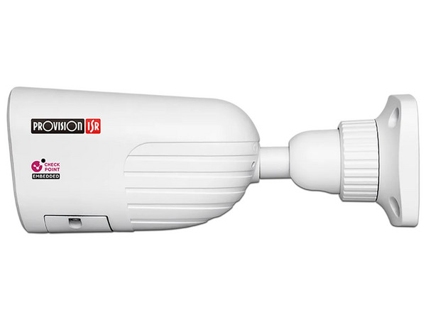 Cámara IP Tipo Bala Provision ISR BMH-340ADSN-28 de 4MP (2560 x 1440), Lente de 2.8mm, IR hasta 30m, IP66, Audio Bidireccional. Color Blanco.