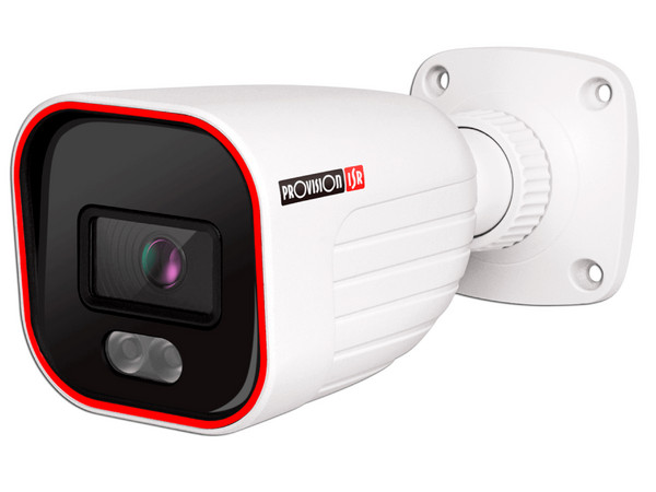 Cámara IP Tipo Bala PROVISION ISR BSV-320AR-36 de 2MP Color, AHD, IR 25m, Led inteligente, IP67.