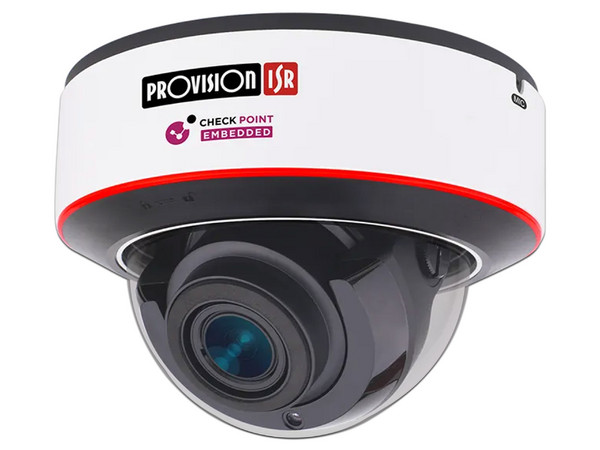 Cámara Domo Antivandálica PROVISION ISR DAI-340IPEN-MVF-V5, 4MP, IR hasta 40m, Lente MVF, H.265, PoE, IP67, IK10, Análisis DDA.