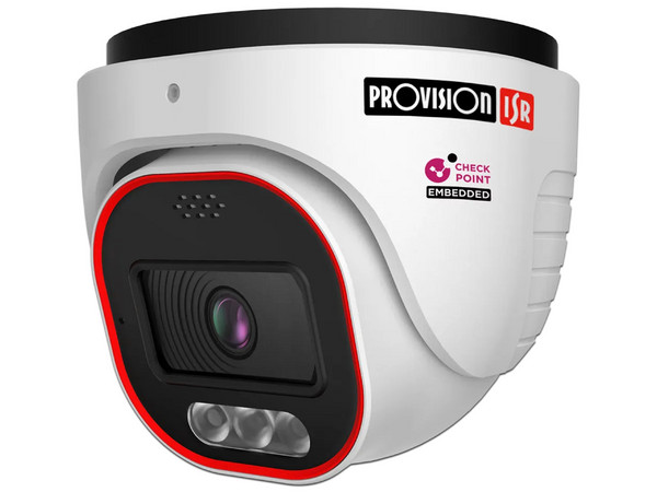 Cámara Tipo Domo Provision ISR DH-340ADSN-28 de 4MP (2560 x 1440), Lente de 2.8mm, IR hasta 30m, IP66. Color Blanco.