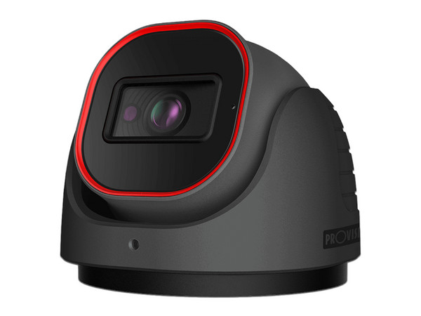 Cámara de Vigilancia tipo Domo Provision ISR de 4MP (2592 x 1520), IR hasta 20m, IP67, Lector de Tarjetas SD hasta 256GB (No incluye memoria).