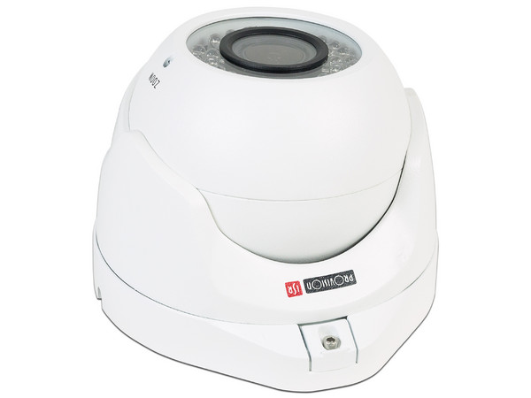 Cámara de vigilancia tipo domo Provision ISR DI-390AHDEVF+ con tecnología IR hasta 25m, 1080p.