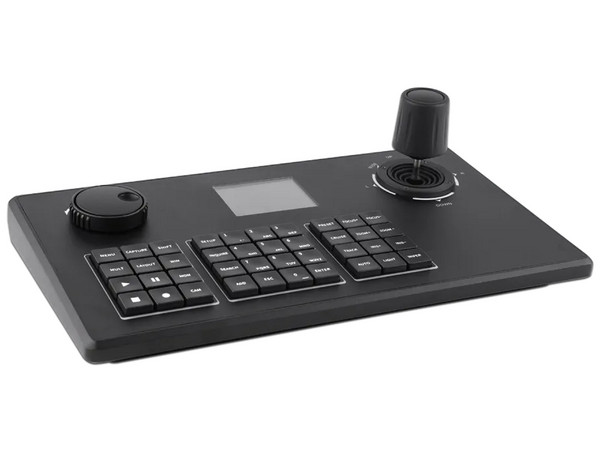 Teclado Controlador PROVISION ISR IP-Key02-V2, Compatible con Cámaras PTZ y Ossia VMS 2.1.4. Color Negro.