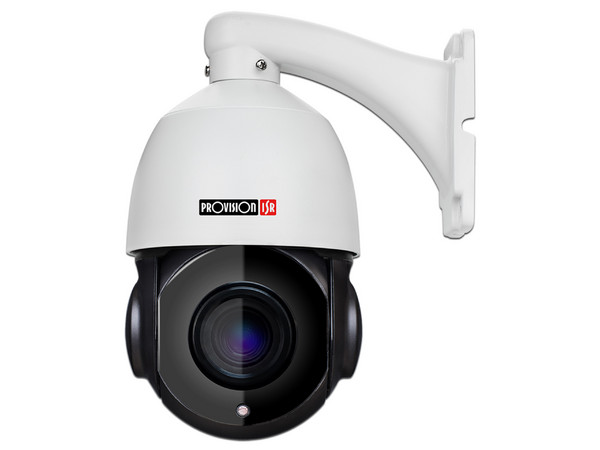 Cámara de vigilancia tipo domo Provision MZ-10A-2(IR) de 2 MP, IR hasta 60m, AHD/CVI/TVI/CVBS, IP66, PTZ.