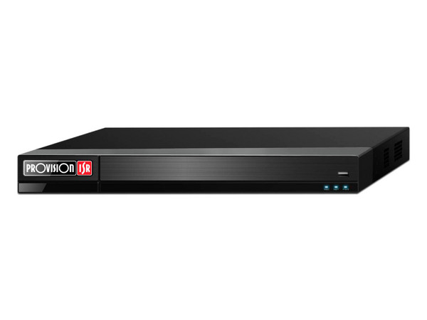 NVR Provision NVR12-16400PFAN(1U), H.265, 16 canales PoE, 12MP, LPR, 4K, VGA, Salida de alarmas, NDAA.