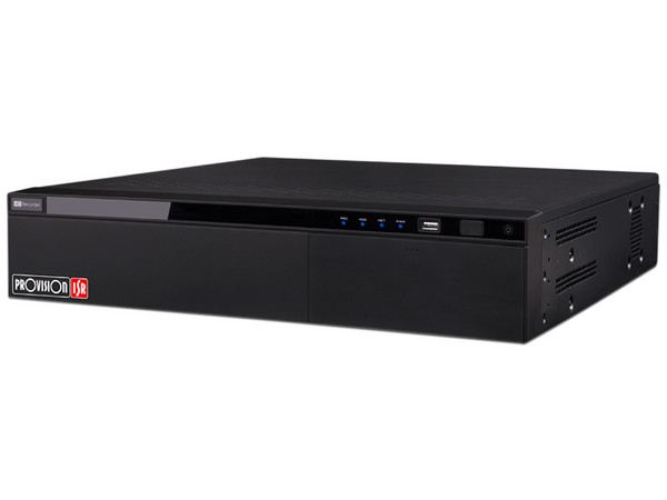 NVR Provision-ISR NVR12-32800RFAN(2U), de 32 Canales, Soporta 2 discos duros, RJ-485, USB 2.0.