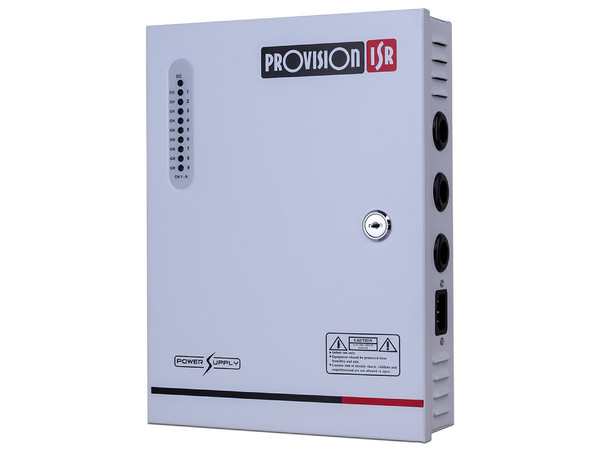 Fuente de Poder Provision ISR PR-10A9CH+, 9 Canales, 12V, 10A.