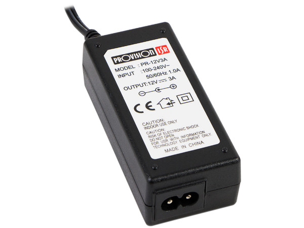Fuente de Poder Individual Provision ISR PR-12V3A de 12V, 3 AMP.