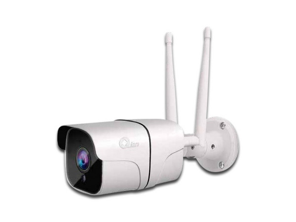 Cámara IP para exterior Qian QCI-62302, 2MP, 1920 x 1080p, Lente de 3.6mm, H.264, Wi-Fi.