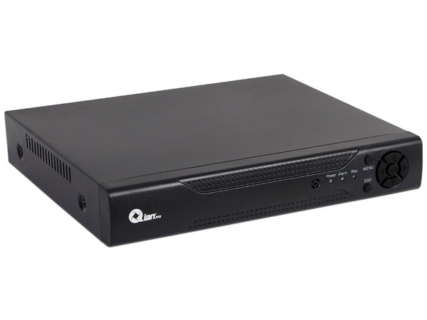 Kit de seguridad Qian Yao de 4 Cámaras tipo bala de 1MP (720p) y 1 DVR de 4 canales.