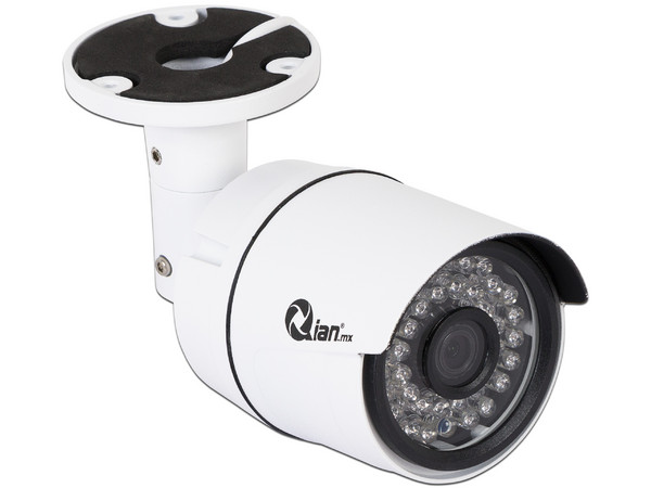 Kit de seguridad Qian Yao de 4 Cámaras tipo bala de 1MP (720p) y 1 DVR de 4 canales.