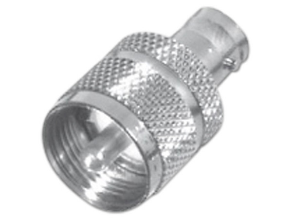 Adaptador en Línea RF Industries RFB-1137 de Conector BNC Hembra-UHF Macho (PL-259).