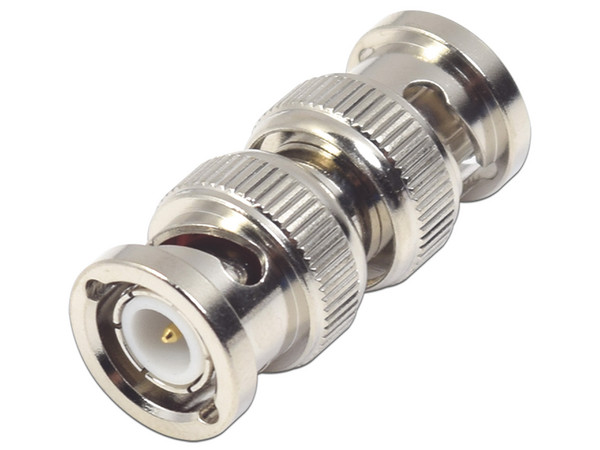 Conector RF Industries RFB-1733 de BNC (M-M), Tipo Barril, 75 Ohm.