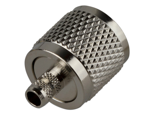 Conector UHF Macho RF Insustries PL-259 de Anillo Plegable, para Cable Coaxial RG-8/X, 9258, LMR-240.