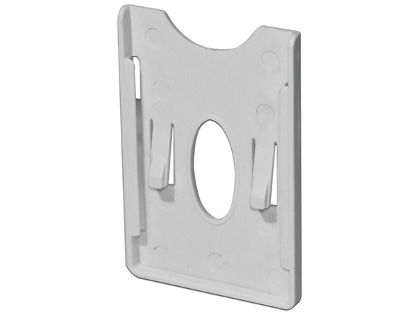 Porta tarjetas Saxxon Asrch de plástico con adhesivo 3m.