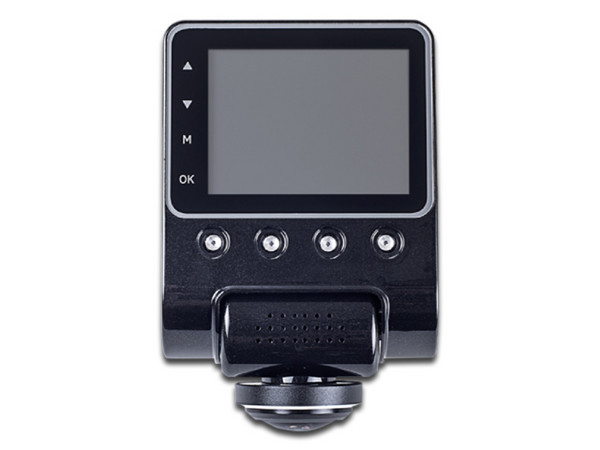 Cámara de seguridad para automóvil fisheye SAXXON Dash Cam D520, 1080p, Panorámico, grabación continua, Wi-Fi, Soporta MicroSD de hasta 250GB.