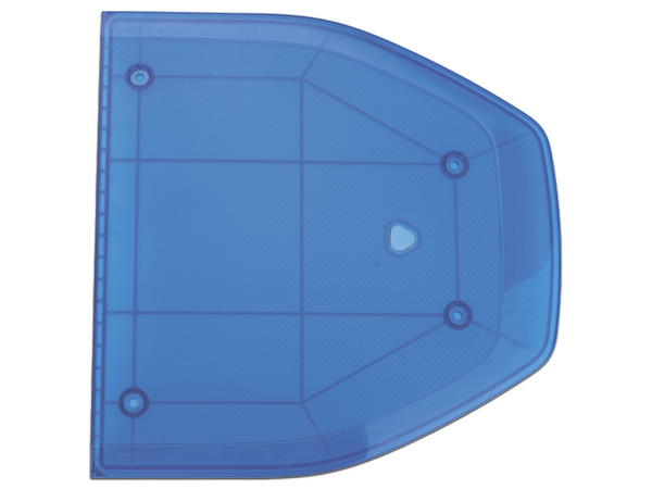 Domo Lateral de Reemplazo SIGNALPRO 9ALRDNL21000, Compatible con Luces SP216, Color Azul.