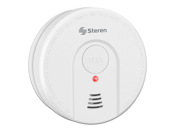 Alarma de Humo Steren, Color Blanco.