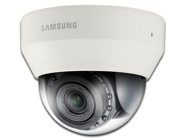 Cámara IP de vigilancia tipo Domo Samsung SND-6084 de alta definición 1080p (1920×1080), 2MP, PoE.