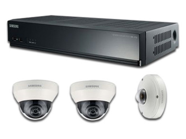 NVR Samsung SRK-3030SN1T/UC de hasta 4 canales, 1080p.