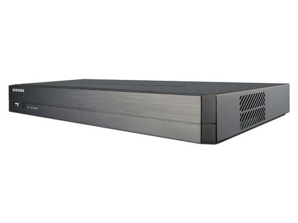 NVR Samsung XRN-410S-2TB de 4 canales, resolución 3840 x 2160 Pixeles.