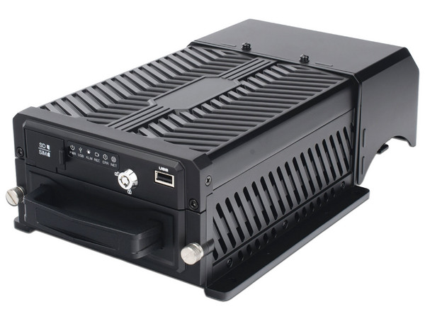DVR Móvil Streamax XMRX3NPRO de 4 Canales AHD, 4 Canales IP, 2MP, Wi-Fi, GPS, Almacenamiento Compatible HDD y SSD. Color Negro.