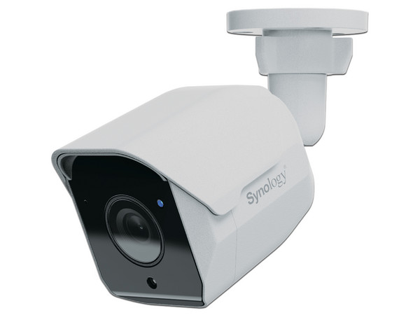 Cámara IP Tipo Bala Synology BC500S de 5MP, Lente de 2.8mm, IR de 30m, IP67, Color Blanco.
