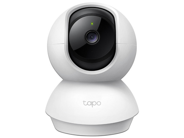 Cámara de Vigilancia IP TP-Link Tapo C210 P2 de 3MP (2560 x 1440), IR hasta 9m, Micrófono y Bocina integrados, Ranura MicroSD, Wi-Fi, Visión Nocturna. Color Blanco.