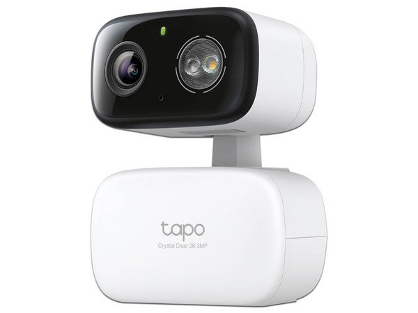 Cámara IP TP-LINK Tapo C216, Zoom Digital, Visión Nocturna, Uso Interior y Exterior, Montaje en Techo/Pared/Escritorio, Color Blanco.