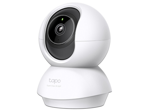 Cámara Wi-Fi para Hogar, Tapo C230, 5 Megapíxeles, Panorámica 360, Visión Nocturna Mejorada.