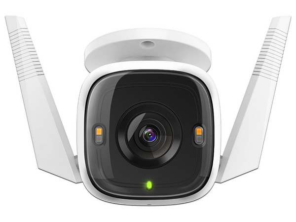 Cámara de vigilancia TP-Link Tapo C320WS de 4MP (2560 x 1440), Visión nocturna hasta 30m, Wi-Fi, Audio bidireccional. Color Blanco.