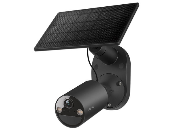 Kit de Cámara IP Tipo Bala TP-Link Tapo C402 KIT Full HD (1920 x 1080), Inalámbrico, IR 9m, Visión Nocturna, IP65, Panel Solar. Color Negro.