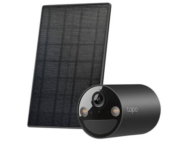 Kit de Cámara IP Tipo Bala TP-Link Tapo C402 KIT Full HD (1920 x 1080), Inalámbrico, IR 9m, Visión Nocturna, IP65, Panel Solar. Color Negro.