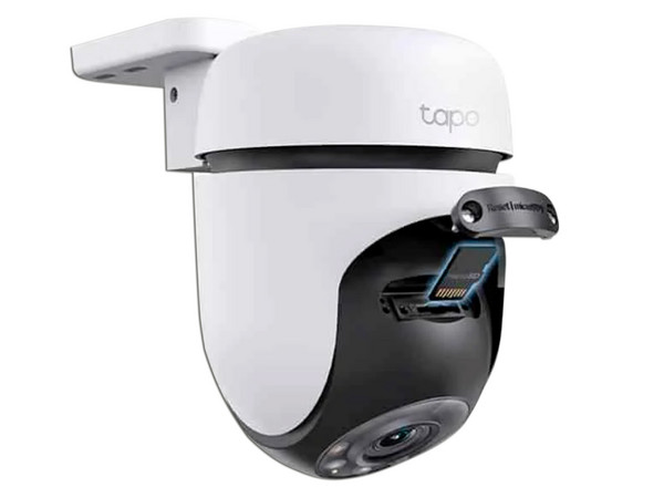 Cámara inteligente de vigilancia de 3MP TP-Link Tapo C510W Wi-Fi, 2k, IP65.