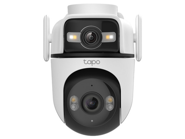 Cámara IP Tipo Domo TP-Link TAPO C545D de 3MP (2304 x 1296), Lente de 6 mm, IR hasta 30m. 360 Grados. Color Blanco.