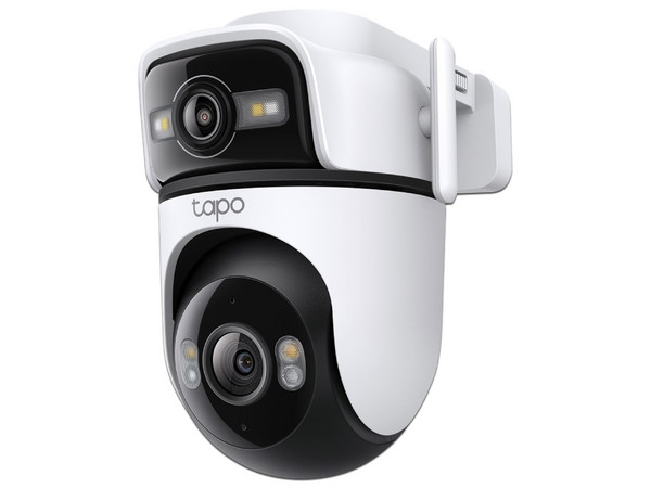 Cámara IP Tipo Domo TP-Link TAPO C545D de 3MP (2304 x 1296), Lente de 6 mm, IR hasta 30m. 360 Grados. Color Blanco.