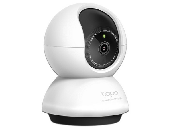 Cámara IP TP-Link Tapo C200 de 2MP, Resolución Full HD 1440P, IR hasta 9+m, Pan/Tilt, Soporta microSD hasta 128GB, Wi-Fi. Color Blanco.